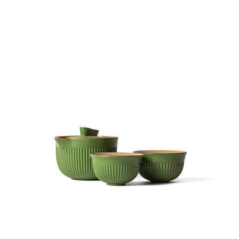 Eastern Elm Clay Travel Gaiwan Set