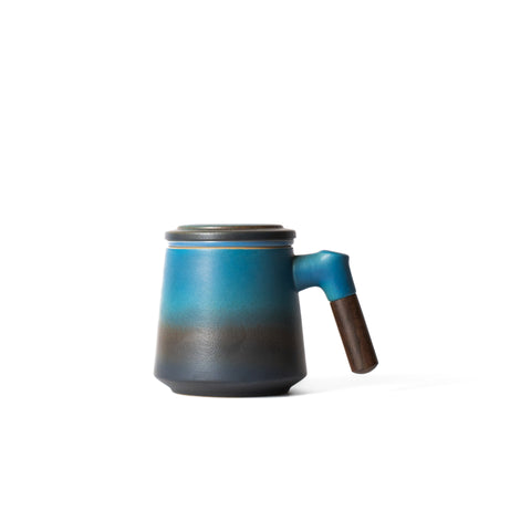 Wood Handle Tea Mug